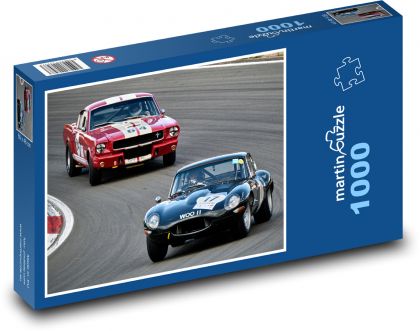 Motorsport - oldtimer - Puzzle 1000 dílků, rozměr 60x46 cm