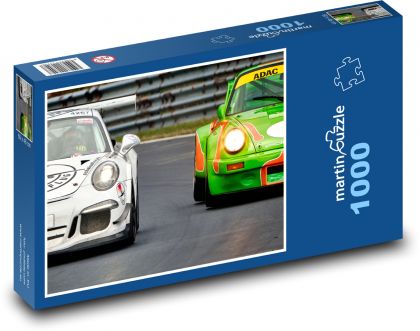 Motorsport - Porsche - Puzzle 1000 dílků, rozměr 60x46 cm