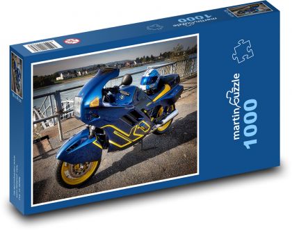 Motocykel - BMW K1 - Puzzle 1000 dielikov, rozmer 60x46 cm