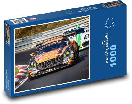 Rennen - Mercedes - Puzzle - 1000 Teile