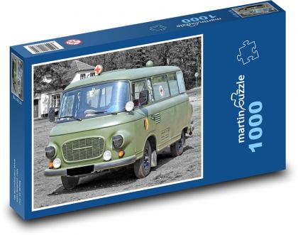 Sanitka Barkas B1000 - Puzzle 1000 dílků, rozměr 60x46 cm