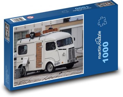 Retro obytné auto  - puzzle 1000 dílků