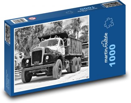 Old truck - Puzzle 1000 pieces, size 60x46 cm 