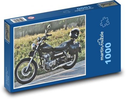 Motocykl - Honda Rebel 125 - Puzzle 1000 elementów, rozmiar 60x46 cm