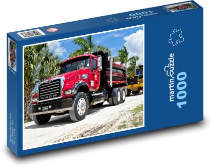 americký nákladiak - Puzzle 1000 dielikov, rozmer 60x46 cm