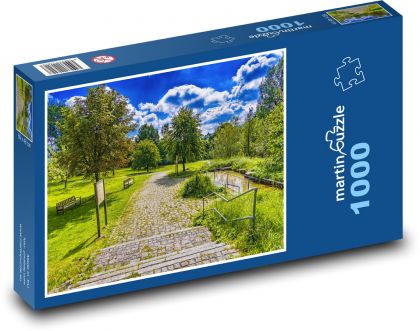 Wanderweg im Park - Puzzle - 1000 Teile