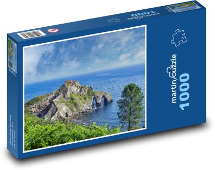 Kirche, Meer - Puzzle - 1000 Teile