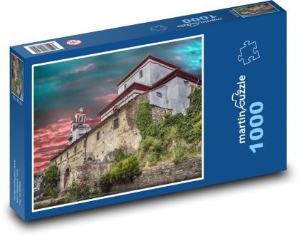 Historický kamenný hrad - Puzzle 1000 dielikov, rozmer 60x46 cm