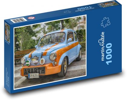 Klasický závodní automobil - puzzle 1000 dílků