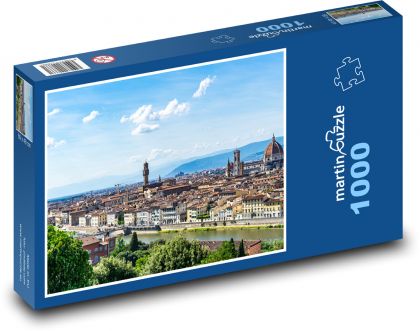 Florencja - Włochy - Puzzle 1000 elementów, rozmiar 60x46 cm