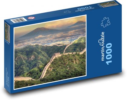 Velká čínská zeď - Puzzle 1000 dílků, rozměr 60x46 cm