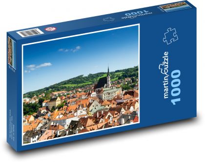 Výhľad na mesto - Puzzle 1000 dielikov, rozmer 60x46 cm