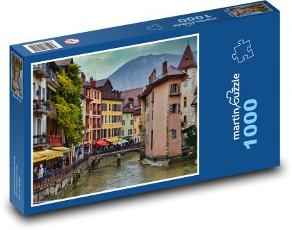 Die französische Stadt Annecy - Puzzle - 1000 Teile