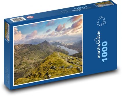 Anglie - Snowdonia - Puzzle 1000 dílků, rozměr 60x46 cm