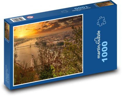 Budapest - Hungary - Puzzle 1000 pieces, size 60x46 cm 