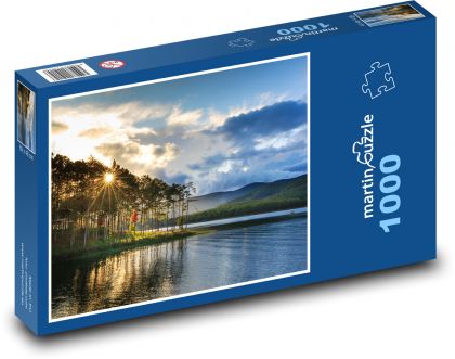 See, Sonnenuntergang - Puzzle - 1000 Teile