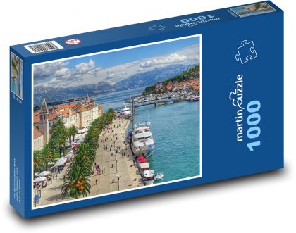 Chorvátsko - Trogir - Puzzle 1000 dielikov, rozmer 60x46 cm