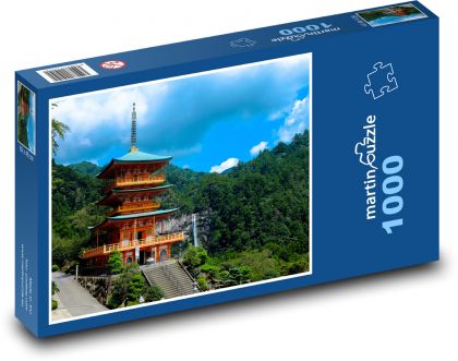 Pagoda - Japonsko - Puzzle 1000 dielikov, rozmer 60x46 cm