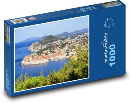 Chorvatsko - Dubrovník - Puzzle 1000 dílků, rozměr 60x46 cm