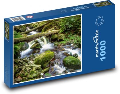 Forest stream - Puzzle 1000 pieces, size 60x46 cm 