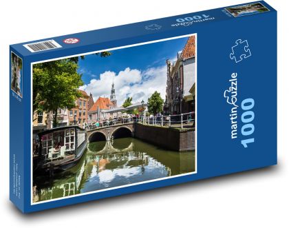 Holandsko - Alkmaar - Puzzle 1000 dielikov, rozmer 60x46 cm