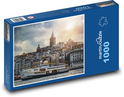 Turecko - Istanbul - Puzzle 1000 dielikov, rozmer 60x46 cm