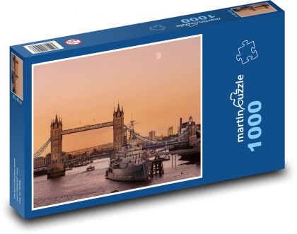 Anglie - Londýn - Puzzle 1000 dílků, rozměr 60x46 cm