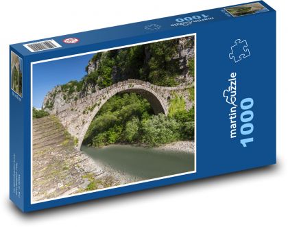 Old stone bridge - Puzzle 1000 pieces, size 60x46 cm 