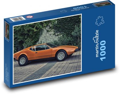 Auto - De Tomaso Pantera - Puzzle 1000 dílků, rozměr 60x46 cm