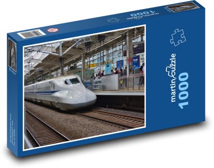 Japan - Shinkansen - Puzzle 1000 pieces, size 60x46 cm 