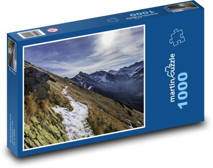 Tatry - stezka - Puzzle 1000 dílků, rozměr 60x46 cm