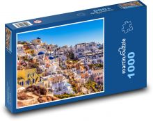 Grécko - Santorini Puzzle 1000 dielikov - 60 x 46 cm 