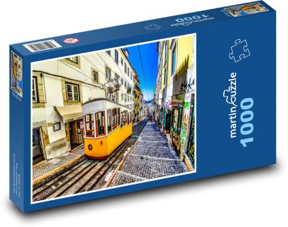 Portugalsko - Lisabon - Puzzle 1000 dílků, rozměr 60x46 cm