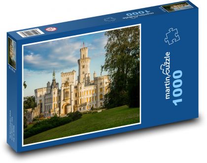 Chateau Hluboká, Czech Republic - Puzzle 1000 pieces, size 60x46 cm 