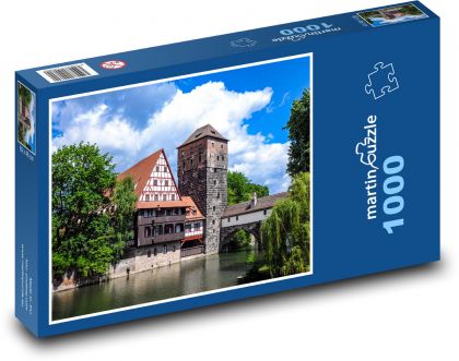 Německo - Norimberk - Puzzle 1000 dílků, rozměr 60x46 cm