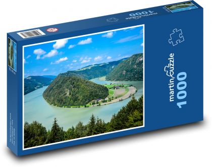 Rakousko - Dunaj - Puzzle 1000 dílků, rozměr 60x46 cm