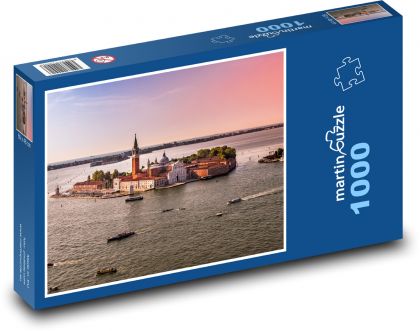 Mesto na ostrove - Benátky, Taliansko - Puzzle 1000 dielikov, rozmer 60x46 cm