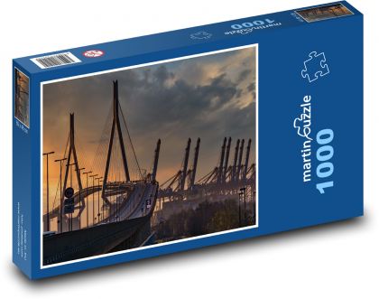 Most Köhlbrand - puzzle 1000 dílků