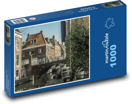 Holland - waterway - Puzzle 1000 pieces, size 60x46 cm 
