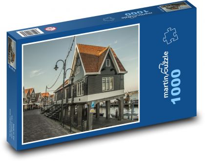 Holandsko - Volendam - Puzzle 1000 dielikov, rozmer 60x46 cm