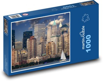 USA - New York - Puzzle 1000 elementów, rozmiar 60x46 cm