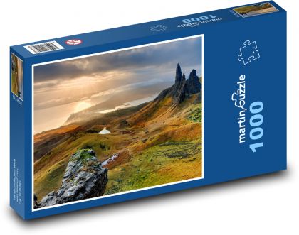 Tajomný Nový Zéland - Puzzle 1000 dielikov, rozmer 60x46 cm