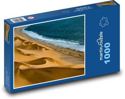 Duny, písek, moře - Puzzle 1000 dílků, rozměr 60x46 cm