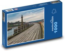 Anglie - Whitby Puzzle 1000 dílků - 60 x 46 cm