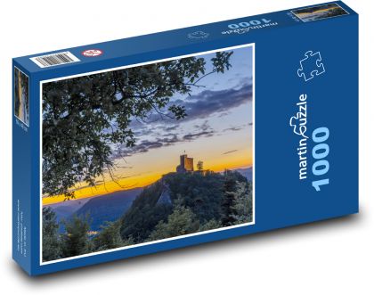 hrad Trifels - Puzzle 1000 dielikov, rozmer 60x46 cm