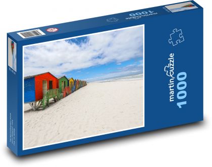 Jihoafrická Republika - pláž - Puzzle 1000 dílků, rozměr 60x46 cm