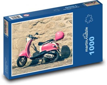 Rosa Roller - Puzzle - 1000 Teile