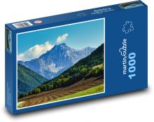 Příroda, krajina, hora Puzzle 1000 dílků - 60 x 46 cm
