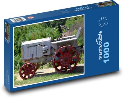 Traktor - Renault - Puzzle 1000 dielikov, rozmer 60x46 cm