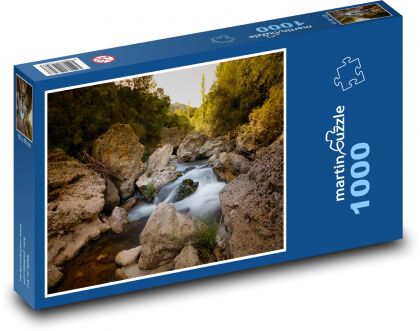 Tichý horský potok - puzzle 1000 dílků